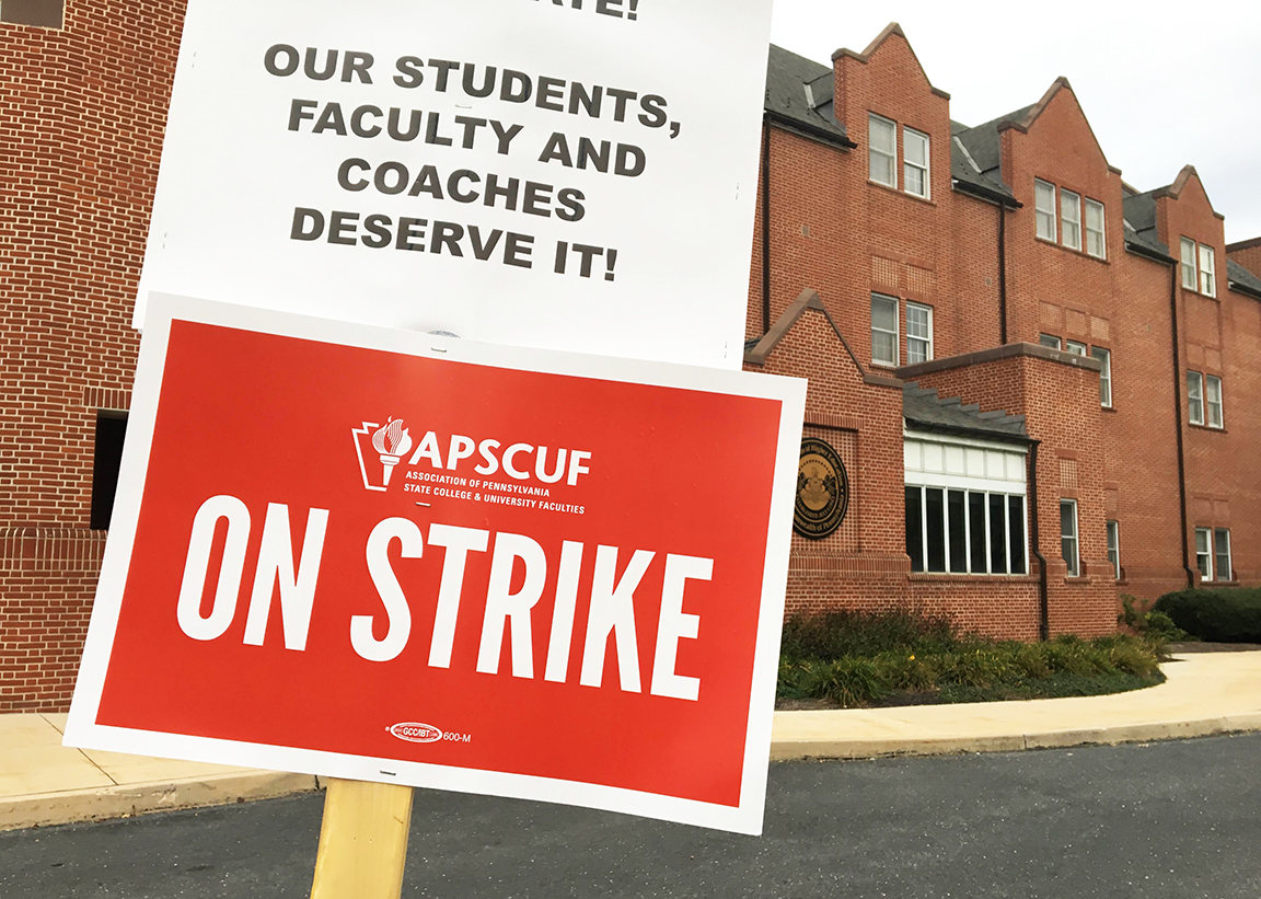 PA faculty strike for fairness
