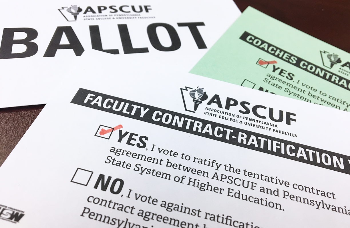 Ratification ballots