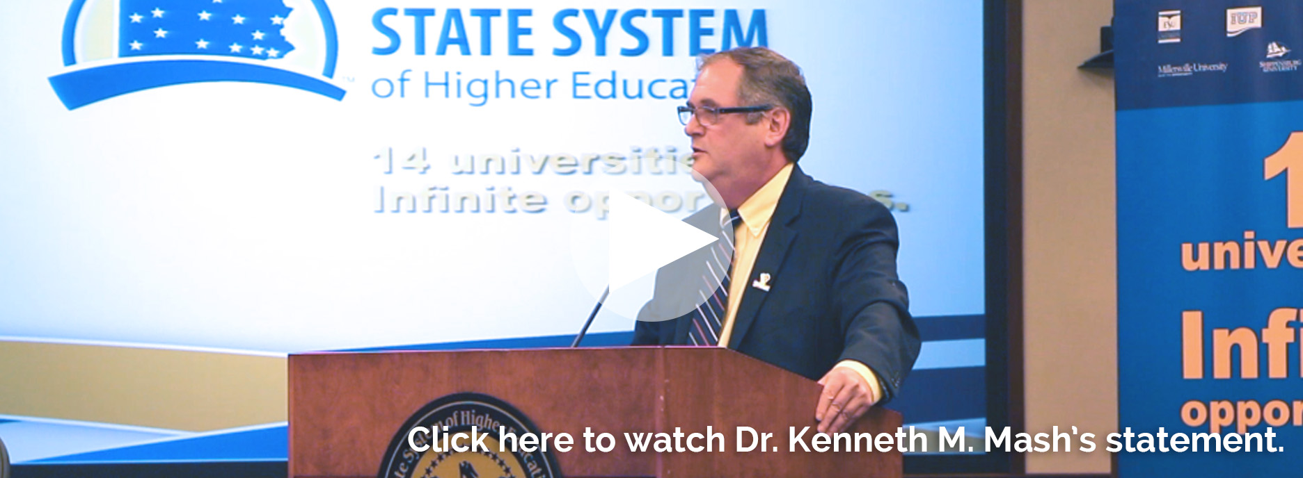 Click here to watch Ken Mash's comments to the Board of Governors