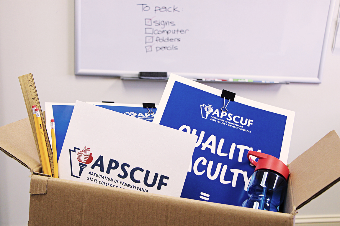 APSCUF packing